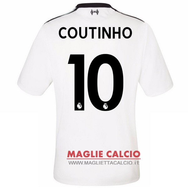 nuova maglietta liverpool 2017-2018 coutinho 10 seconda